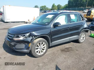 2017 Volkswagen Tiguan Wolfsburg Edition with VIN WVGSV7AX8HK028638, listed as a IAAI auction lot 42562548 with 80,315 mi miles and . Bid and sale history available at DreamBid. Image 17.