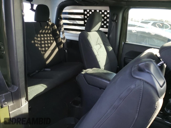2021 Jeep Wrangler Sport S with VIN 1C4HJXAG6MW557583, listed as a Copart auction lot 88603685 with 28,325 mi miles and Salvage Title. Bid and sale history available at DreamBid. Image 11.