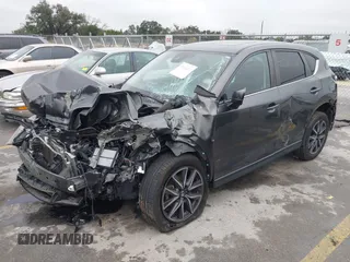 2018 Mazda CX-5 Touring with VIN JM3KFBCM0J0312958, listed as a IAAI auction lot 41565238 with 1 mi miles. Bid and sale history available at carsss.com. Image 2.