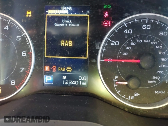 2019 Subaru Ascent Premium with VIN 4S4WMACD6K3459744, listed as a IAAI auction lot 41960104 with 123,401 mi miles and . Bid and sale history available at DreamBid. Image 7.