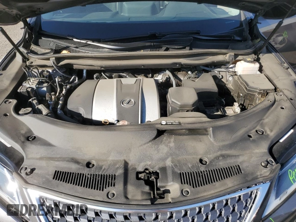 2022 Lexus RX with VIN 2T2HZMAA7NC228058, listed as a Copart auction lot 46857225 with 34,510 mi miles and Salvage Title. Bid and sale history available at carsss.com. Image 12.