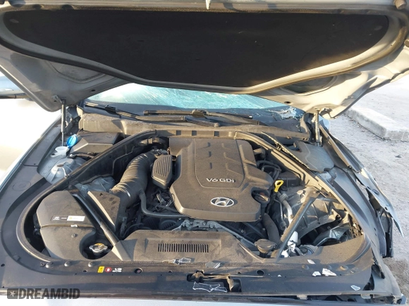 2016 Hyundai Genesis 3.8L with VIN KMHGN4JE2GU138204, listed as a IAAI auction lot 41241987 with 1 mi miles. Bid and sale history available at carsss.com. Image 10.
