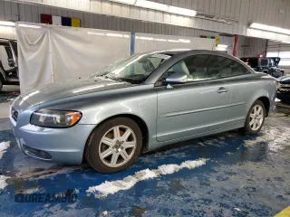 2007 Volvo C70 with VIN YV1MC68277J018446, listed as a Copart auction lot 88108515 with 134,814 mi miles and Clean Title. Bid and sale history available at carsss.com. Image 1.