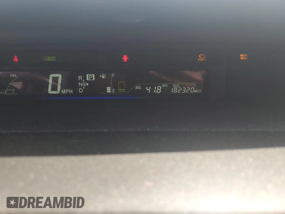 2014 Toyota Prius Two with VIN JTDZN3EU3E3292092, listed as a Copart auction lot 56364975 with 182,320 mi miles and Clean Title. Bid and sale history available at DreamBid. Image 9.