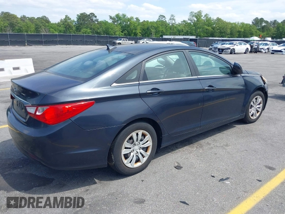 2011 Hyundai Sonata GLS with VIN 5NPEB4AC8BH263441, listed as a IAAI auction lot 42061208 with 163,111 mi miles and . Bid and sale history available at carsss.com. Image 4.