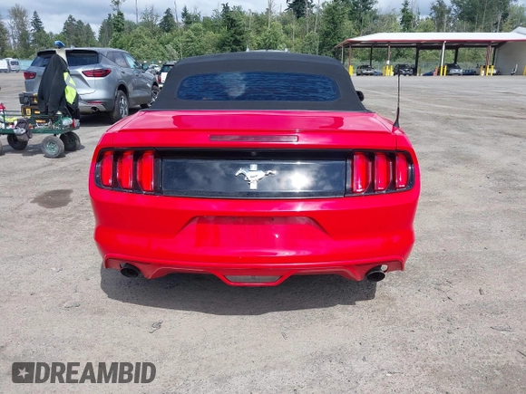 2015 Ford Mustang V6 with VIN 1FATP8EM7F5419323, listed as a IAAI auction lot 42553156 with 93,388 mi miles and . Bid and sale history available at DreamBid. Image 16.