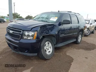 2008 Chevrolet Tahoe LS with VIN 1GNFC13C78R132796, listed as a IAAI auction lot 42486971 with 205,225 mi miles and . Bid and sale history available at DreamBid. Image 2.