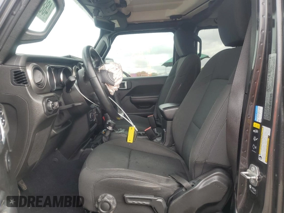 2021 Jeep Gladiator Sport S with VIN 1C6JJTAG0ML508141, listed as a Copart auction lot 48890065 with 44,583 mi miles and Salvage title. Bid and sale history available at DreamBid. Image 7.
