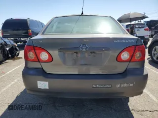 2008 Toyota Corolla CE with VIN 1NXBR32E68Z038695, listed as a Copart auction lot 49188965 with 255,802 mi miles and Salvage Title. Bid and sale history available at DreamBid. Image 6.