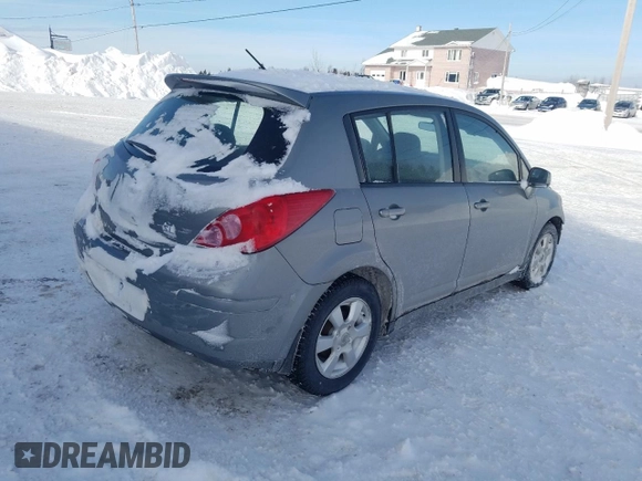 2007 Nissan Versa 1.8 S with VIN 3N1BC13E57L437120, listed as a Copart auction lot 44674835 with 103,000 mi miles and Salvage Title. Bid and sale history available at carsss.com. Image 3.