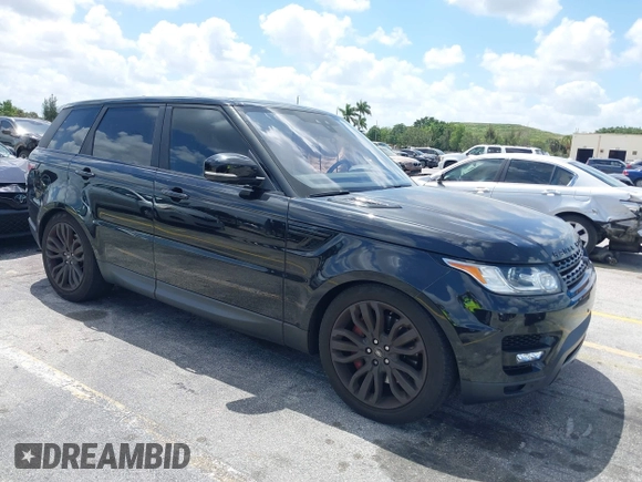 2017 Land Rover Range Rover Sport z VIN SALWR2FE8HA181202, wystawiony jako IAAI lot #42130644 z przebiegiem 70 670 mil mil oraz . Historia ofert i sprzedaży dostępna na DreamBid. Obrazek 1.