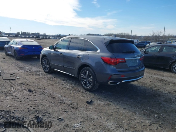 2020 Acura MDX w/Technology Pkg with VIN 5J8YD3H50LL002439, listed as a IAAI auction lot 41560504 with 23,487 mi miles. Bid and sale history available at carsss.com. Image 3.
