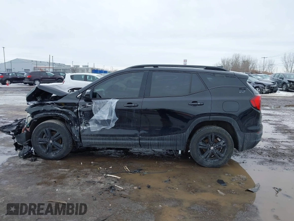 2019 GMC Terrain SLE with VIN 3GKALTEVXKL128192, listed as a IAAI auction lot 41652561 with 68,724 mi miles. Bid and sale history available at carsss.com. Image 14.
