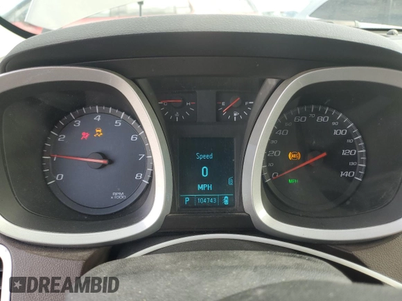 2011 Chevrolet Equinox LT w/2LT with VIN 2CNFLNE52B6201164, listed as a Copart auction lot 50898835 with 104,743 mi miles and Salvage Title. Bid and sale history available at carsss.com. Image 9.