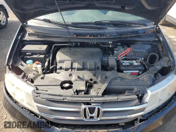 2011 Honda Odyssey Touring Elite with VIN 5FNRL5H93BB091560, listed as a Copart auction lot 52836454 with 288,041 mi miles and Salvage Title. Bid and sale history available at DreamBid. Image 11.