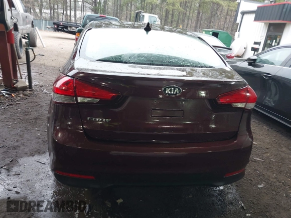 2018 Kia Forte LX with VIN 3KPFK4A79JE258999, listed as a IAAI auction lot 41769396 with 86,597 mi miles. Bid and sale history available at carsss.com. Image 16.