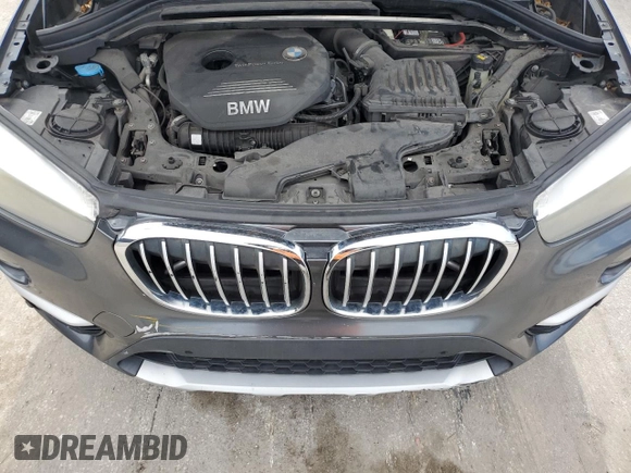 2017 BMW X1 xDrive28i with VIN WBXHT3C32H5F75870, listed as a Copart auction lot 64420385 with 158,640 mi miles and Clean title. Bid and sale history available at DreamBid. Image 12.