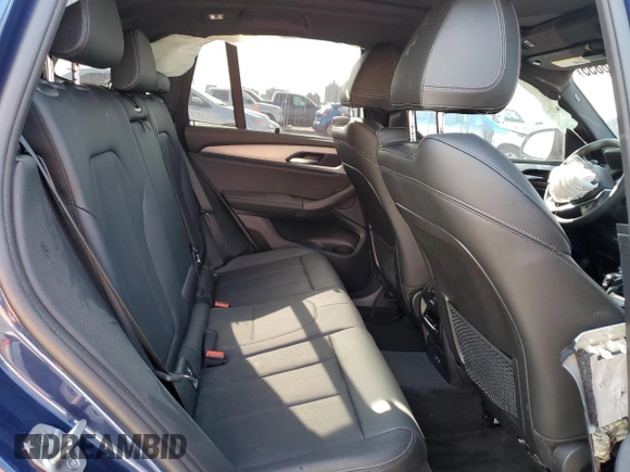 2022 BMW X3 sDrive30i with VIN 5UX43DP09N9J67075, listed as a Copart auction lot 48866855 with 0 mi miles and Salvage Title. Bid and sale history available at carsss.com. Image 11.