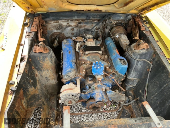 1970 Ford Mustang z VIN 0F01F114329, wystawiony jako Copart lot #67530715 z przebiegiem 37 294 mil mil oraz Czysty tytuł • Clean title. Historia ofert i sprzedaży dostępna na DreamBid. Obrazek 7.