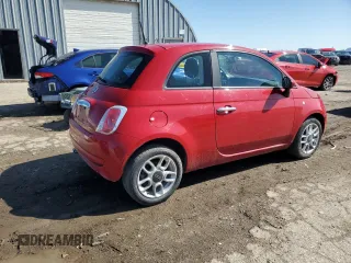 2015 FIAT 500 Pop z VIN 3C3CFFAR8FT623779, wystawiony jako Copart lot #53965815 z przebiegiem 99 000 mil mil oraz Szkoda całkowita • Salvage title. Historia ofert i sprzedaży dostępna na DreamBid. Obrazek 3.