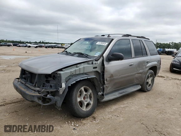 2006 Chevrolet TrailBlazer LS with VIN 1GNDS13S962307489, listed as a Copart auction lot 51295545 with 290,358 mi miles and Salvage Title. Bid and sale history available at DreamBid. Image 1.