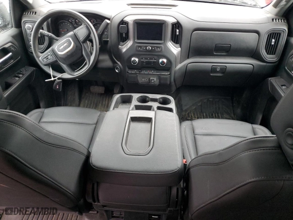 2024 GMC Sierra 1500 Pro with VIN 1GTUUAEDXRZ271888, listed as a Copart auction lot 44264855 with 52,342 mi miles and Salvage Title. Bid and sale history available at carsss.com. Image 8.