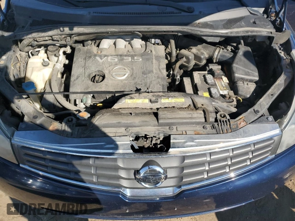 2008 Nissan Quest with VIN 5N1BV28U68N110235, listed as a Copart auction lot 76333434 with 162,674 mi miles and Clean Title. Bid and sale history available at carsss.com. Image 12.