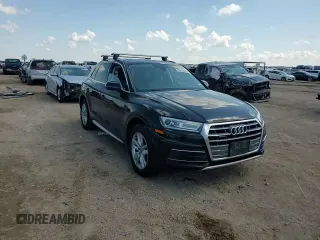 2020 Audi Q5 Premium with VIN WA1ANAFY8L2034800, listed as a Copart auction lot 56283985 with 121,952 mi miles and Salvage title. Bid and sale history available at DreamBid. Image 14.