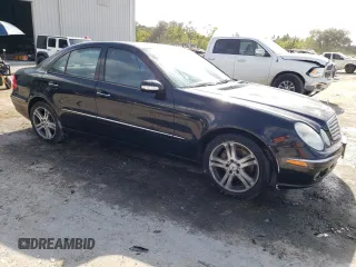 2006 Mercedes-Benz E 350 with VIN WDBUF56J16A827360, listed as a Copart auction lot 50359075 with 154,551 mi miles and Salvage Title. Bid and sale history available at DreamBid. Image 4.