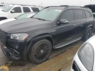 2024 Mercedes-Benz GLS 63 AMG with VIN 4JGFF8KE3RB198439, listed as a Copart auction lot 74292474 with 2,108 mi miles and Non repairable. Bid and sale history available at DreamBid. Image 1.
