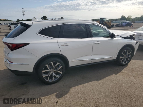 2024 Acura MDX w/Technology Package with VIN 5J8YE1H48RL011875, listed as a Copart auction lot 69590884 with 10,791 mi miles and Salvage Title. Bid and sale history available at carsss.com. Image 3.
