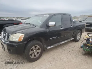 2007 Nissan Titan SE with VIN 1N6BA07A27N230220, listed as a Copart auction lot 83022984 with 191,006 mi miles and Salvage title. Bid and sale history available at DreamBid. Image 1.