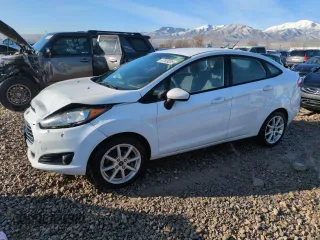 2019 Ford Fiesta SE with VIN 3FADP4BJ9KM124350, listed as a Copart auction lot 47669205 with 96,141 mi miles and Salvage Title. Bid and sale history available at carsss.com. Image 1.