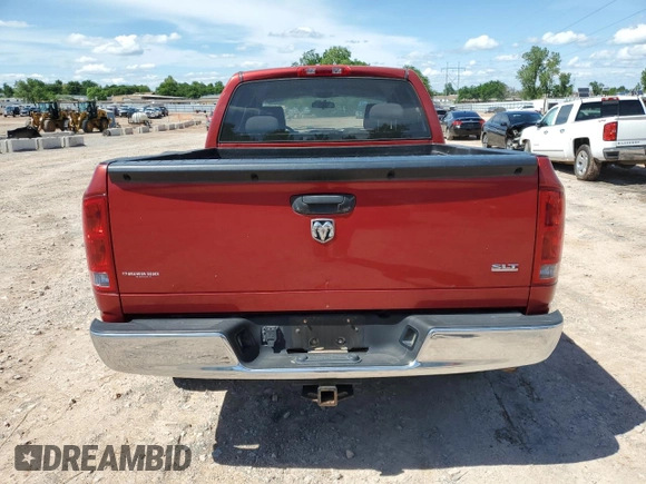 2006 Dodge 1500 SLT z VIN 1D7HA182X6S544925, wystawiony jako Copart lot #55259715 z przebiegiem 144 272 mil mil oraz Szkoda całkowita • Salvage title. Historia ofert i sprzedaży dostępna na DreamBid. Obrazek 6.