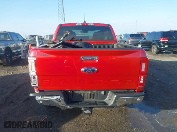 2021 Ford Ranger XL with VIN 1FTER4FHXMLD63104, listed as a IAAI auction lot 41591903 with 56,646 mi miles. Bid and sale history available at carsss.com. Image 16.