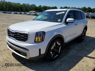 2024 Kia Telluride S z VIN 5XYP64GC5RG443028, wystawiony jako Copart lot #57827365 z przebiegiem 43 225 mil mil oraz Szkoda całkowita • Salvage title. Historia ofert i sprzedaży dostępna na DreamBid. Obrazek 1.