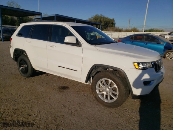 2021 Jeep Grand Cherokee Laredo X with VIN 1C4RJFAG2MC569455, listed as a Copart auction lot 66375044 with 57,943 mi miles and Salvage Title. Bid and sale history available at carsss.com. Image 4.