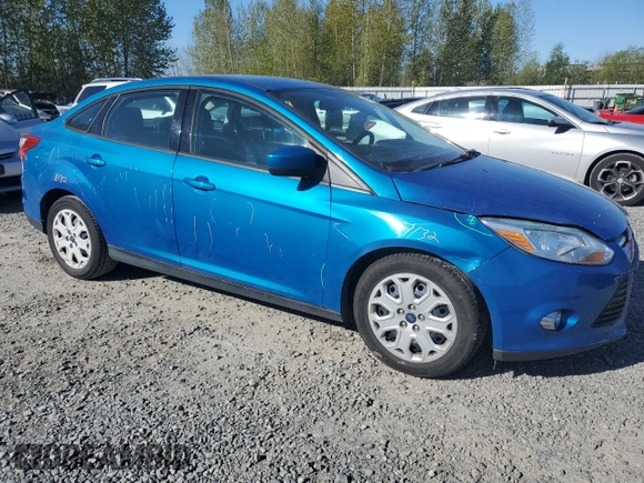2012 Ford Focus SE with VIN 1FAHP3F22CL274270, listed as a Copart auction lot 53397495 with 53,459 mi miles and Salvage Title. Bid and sale history available at carsss.com. Image 4.