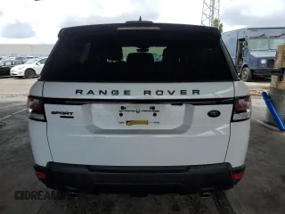 2017 Land Rover Range Rover Sport SE with VIN SALWG2FV7HA141831, listed as a Copart auction lot 56685545 with 61,361 mi miles and Salvage title. Bid and sale history available at DreamBid. Image 6.