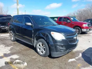 2013 Chevrolet Equinox LS with VIN 2GNALBEK3D6353418, listed as a IAAI auction lot 41715353 with 218,540 mi miles. Bid and sale history available at carsss.com. Image 1.