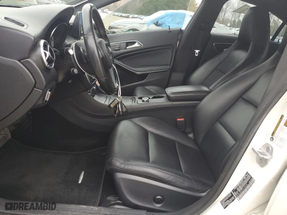 2014 Mercedes-Benz CLA-Class CLA 250 with VIN WDDSJ4EB7EN103598, listed as a Copart auction lot 81374744 with 119,389 mi miles and Salvage Title. Bid and sale history available at carsss.com. Image 7.