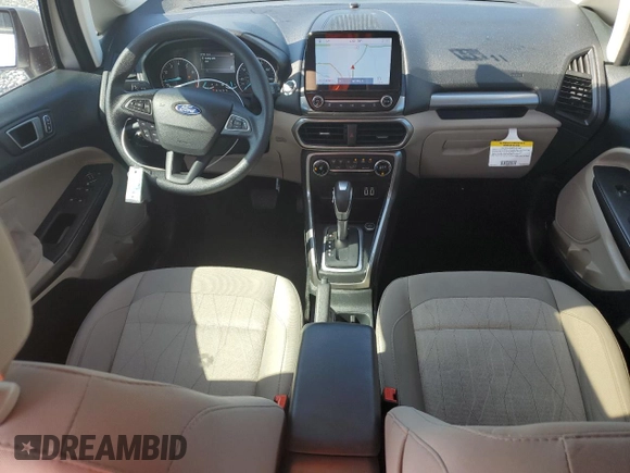 2021 Ford EcoSport SE with VIN MAJ3S2GE7MC441235, listed as a Copart auction lot 53094535 with 32,781 mi miles and Salvage Title. Bid and sale history available at carsss.com. Image 8.