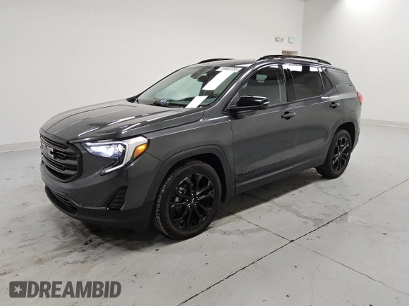 2021 GMC Terrain SLE with VIN 3GKALMEV6ML369126, listed as a Copart auction lot 60370065 with 118,827 mi miles and Clean title. Bid and sale history available at DreamBid. Image 1.