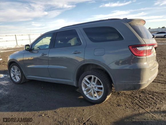 2022 Dodge Durango GT Plus with VIN 1C4RDJDG6NC215672, listed as a Copart auction lot 47195385 with 22,389 mi miles and Salvage Title. Bid and sale history available at carsss.com. Image 2.