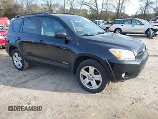 2006 Toyota RAV4 Sport with VIN JTMZK32V866001883, listed as a IAAI auction lot 41342187 with 223,322 mi miles. Bid and sale history available at carsss.com. Image 1.