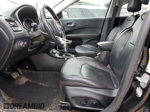 2020 Jeep Compass Limited with VIN 3C4NJDCB8LT223675, listed as a Copart auction lot 46897055 with 58,899 mi miles and Non Repairable. Bid and sale history available at carsss.com. Image 7.