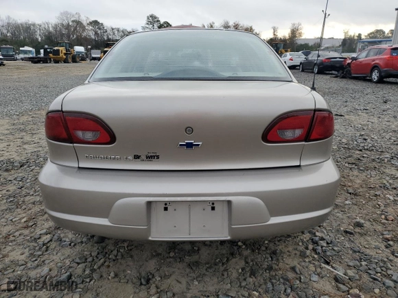 2001 Chevrolet Cavalier LS with VIN 1G1JF524317156177, listed as a Copart auction lot 84029994 with 135,035 mi miles and Salvage Title. Bid and sale history available at carsss.com. Image 6.