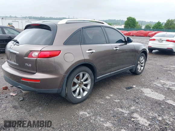 2004 Infiniti FX z VIN JNRAS08W54X217337, wystawiony jako IAAI lot #42286209 z przebiegiem 9 999 mil mil oraz . Historia ofert i sprzedaży dostępna na DreamBid. Obrazek 4.