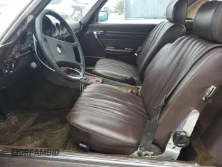 1984 Mercedes-Benz 380 SL with VIN WDBBA45A0EA013409, listed as a Copart auction lot 43208775 with 151,270 mi miles and Salvage Title. Bid and sale history available at carsss.com. Image 7.