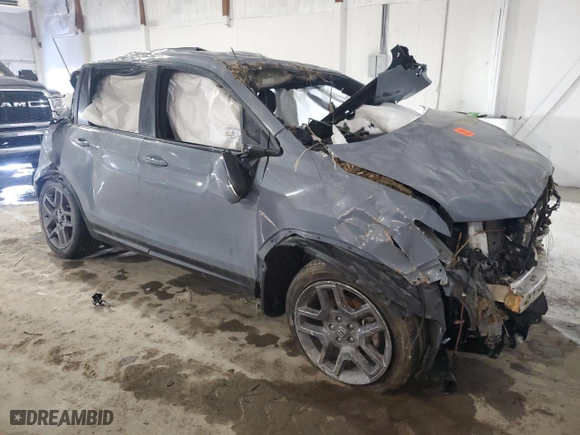 2023 Honda Passport EX-L with VIN 5FNYF8H53PB014714, listed as a Copart auction lot 41835975 with 0 mi miles and Salvage Title. Bid and sale history available at carsss.com. Image 4.